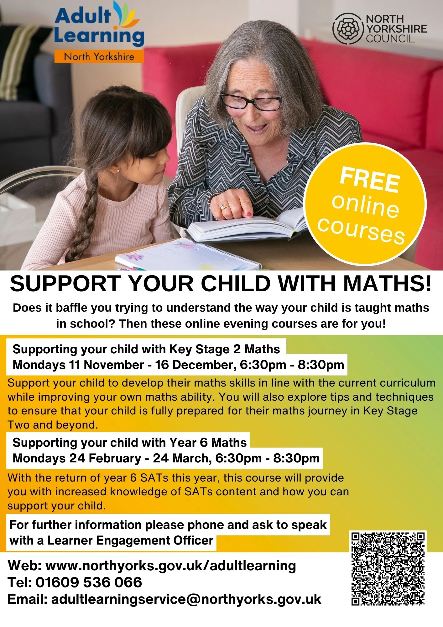 Supporting child with maths 2 and 6 